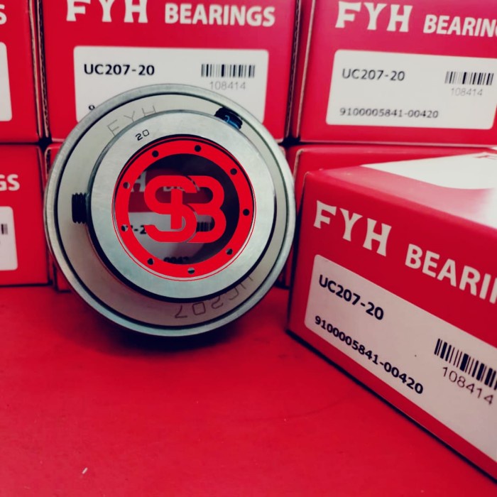 Insert Bearing UC 207-20 ( as 1 1/4 inch ) UC207-20 FYH JAPAN