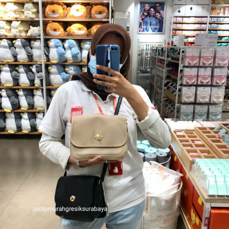 CROSSBODY BAG MINISO TAS MINISO TAS SELEMPANG