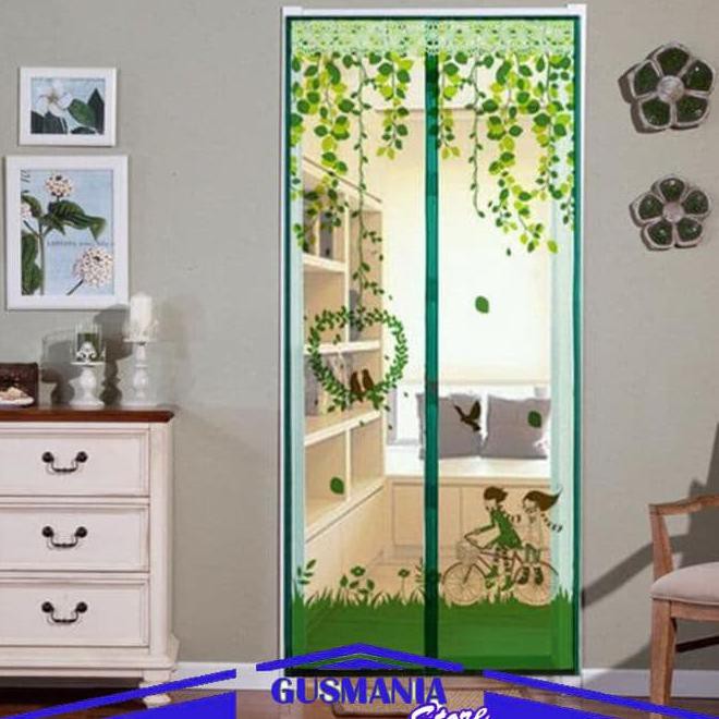HZ8Q TIRAI MAGNET PINTU KUALITAS BAGUS KELAMBU / GORDEN ANTI NYAMUK NNNS