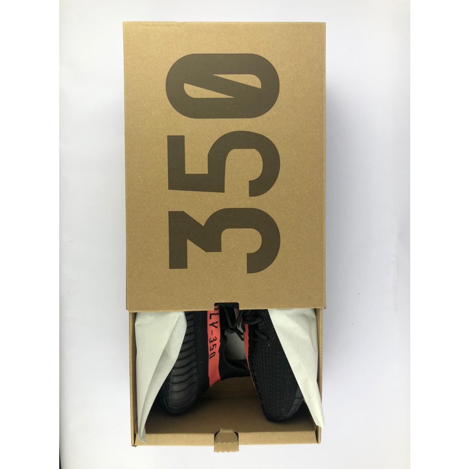 Yeezy Boost 350 V2 Red Strip PK, Guaranteed Real Pic Made In China.