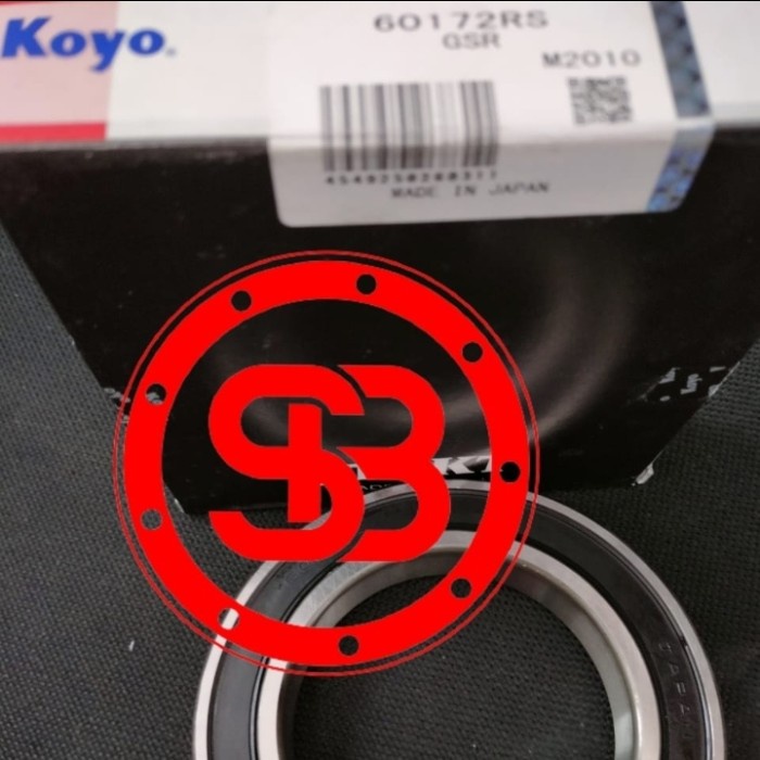 Bearing 6017 2RS / 6017 2RS C3 KOYO JAPAN ORIGINAL