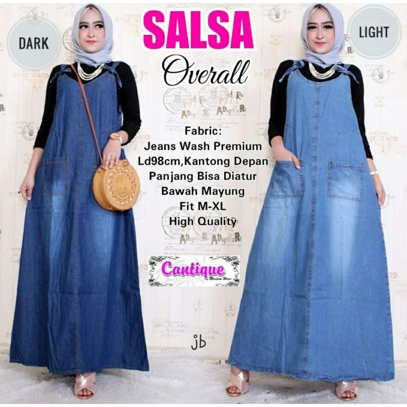 Overall jeans termurah best seller