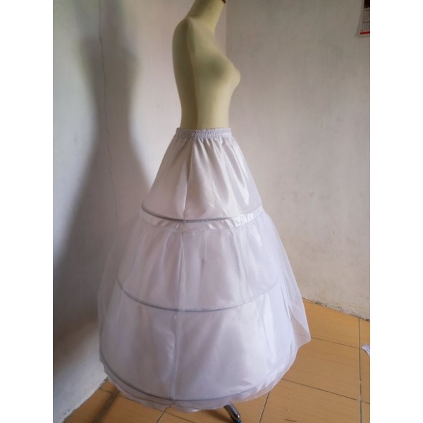 petticoat/petikut pengembang gaun ring 3 plus tile diameter 95