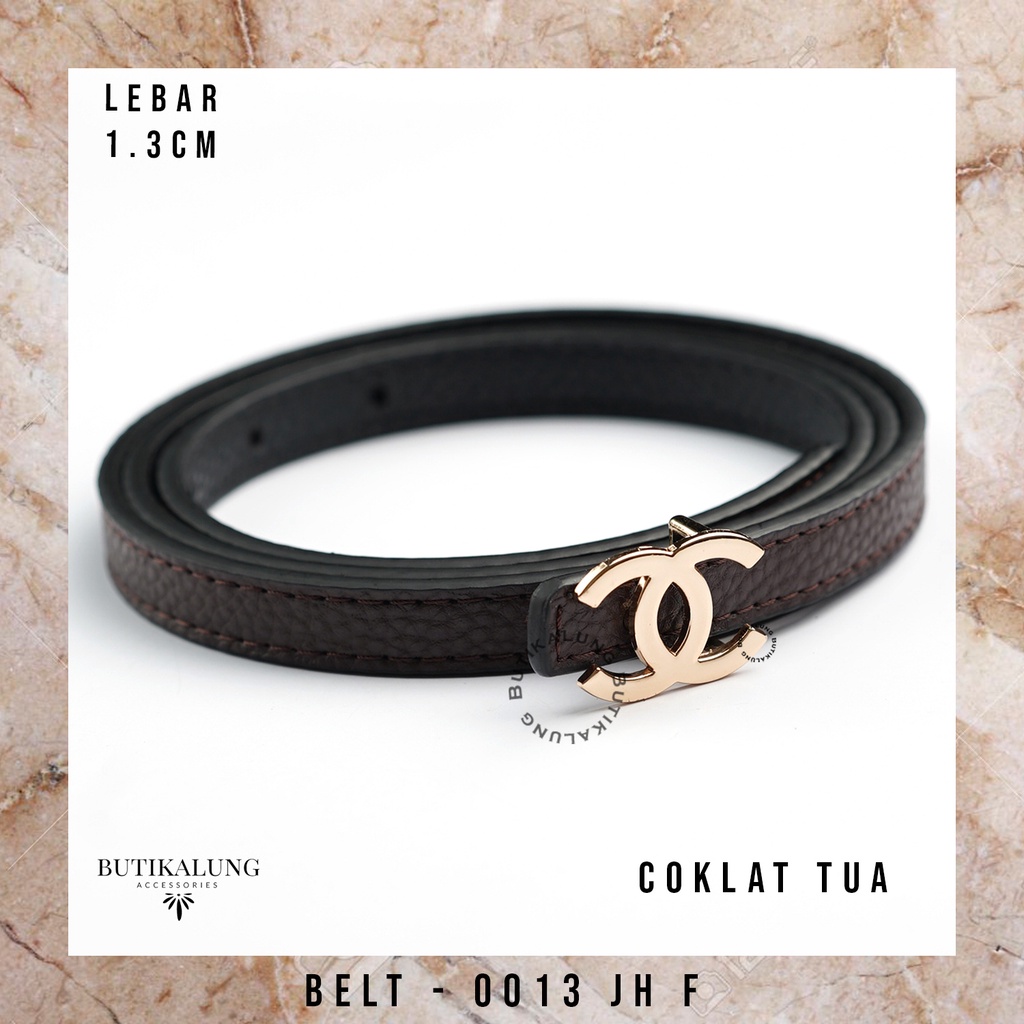 Ikat Pinggang Kulit Gesper Kulit Belt Kulit Sabuk Aksesoris Fashion Tali Pinggang Wanita BUTIKALUNG 0013JH