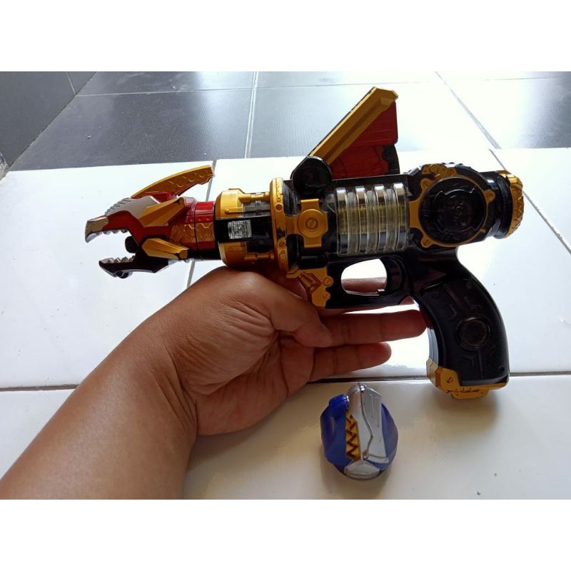 DX Power Rangers Megaforce Super Sentai Goseiger Gosei Blaster Bandai