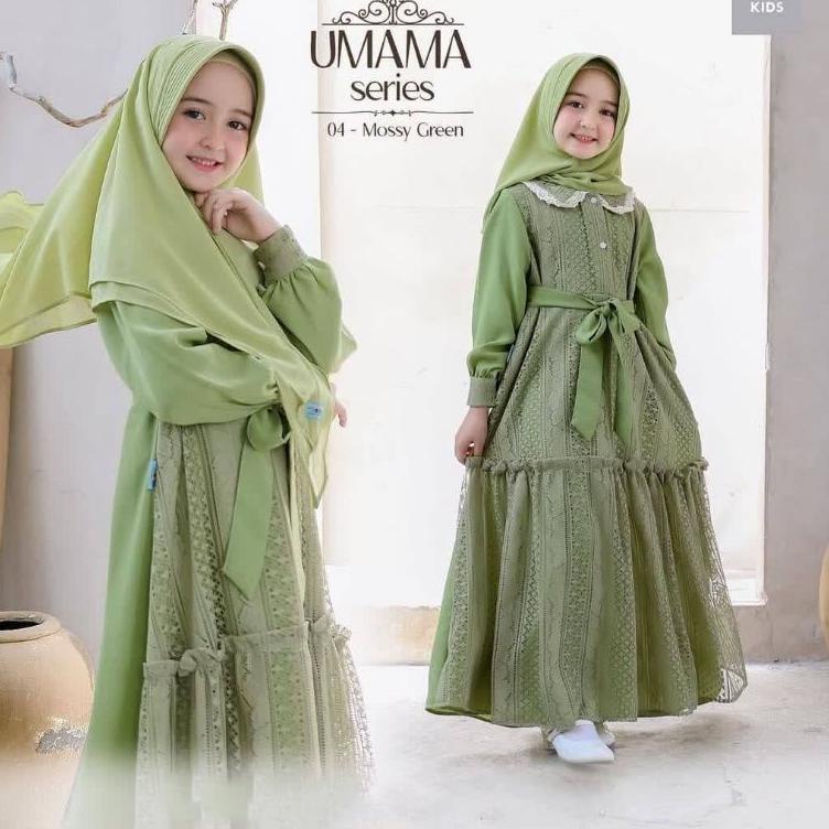 Langsung Beliii.. GAMIS ANAK TANGGUNG PEREMPUAN USIA 7 8 9 10 11 12 13 14 15 TAHUN CLARA SYARI KIDS 