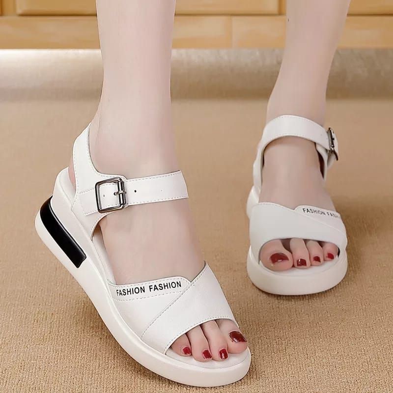 DS Sandal Wedges Wanita Korea Fashion NR78