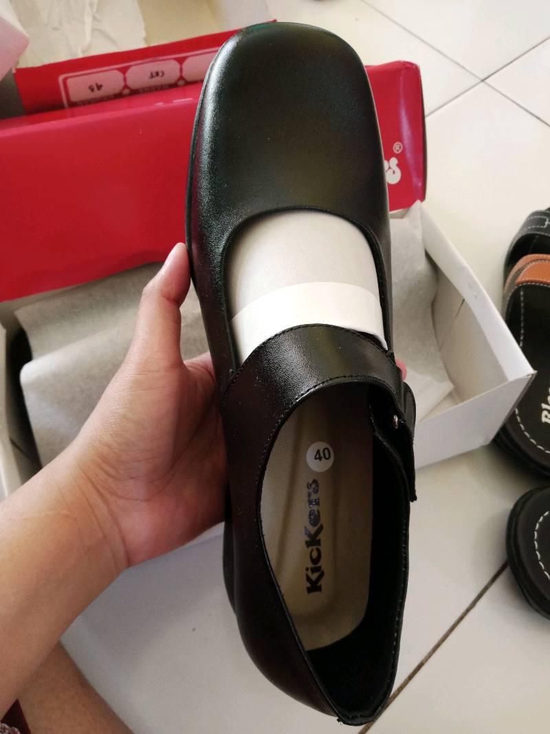 Sepatu Pantofel Wanita Kulit Asli Paskibra Kickers Wanita Sekolah