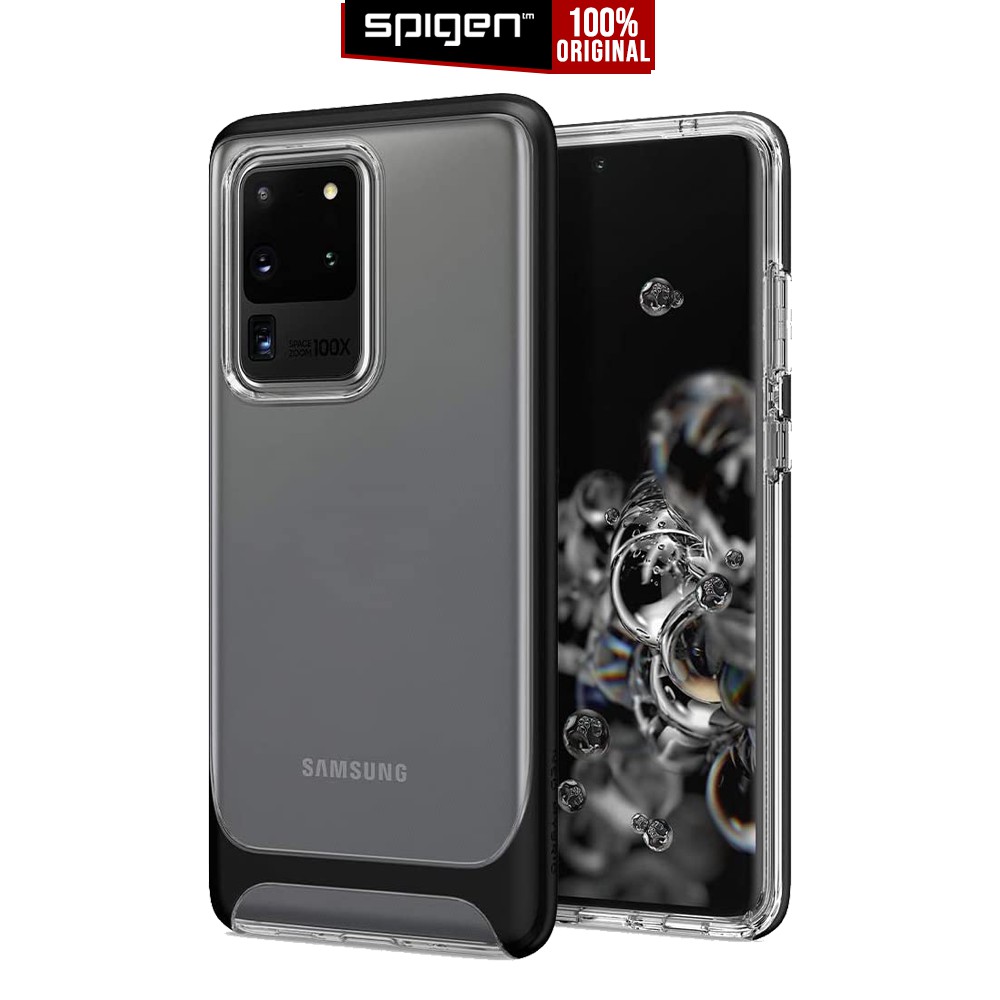 

Case Samsung Galaxy S20 Ultra / S20 Plus / S20 Spigen Neo Crystal Clear Dual Frame Layer Casing