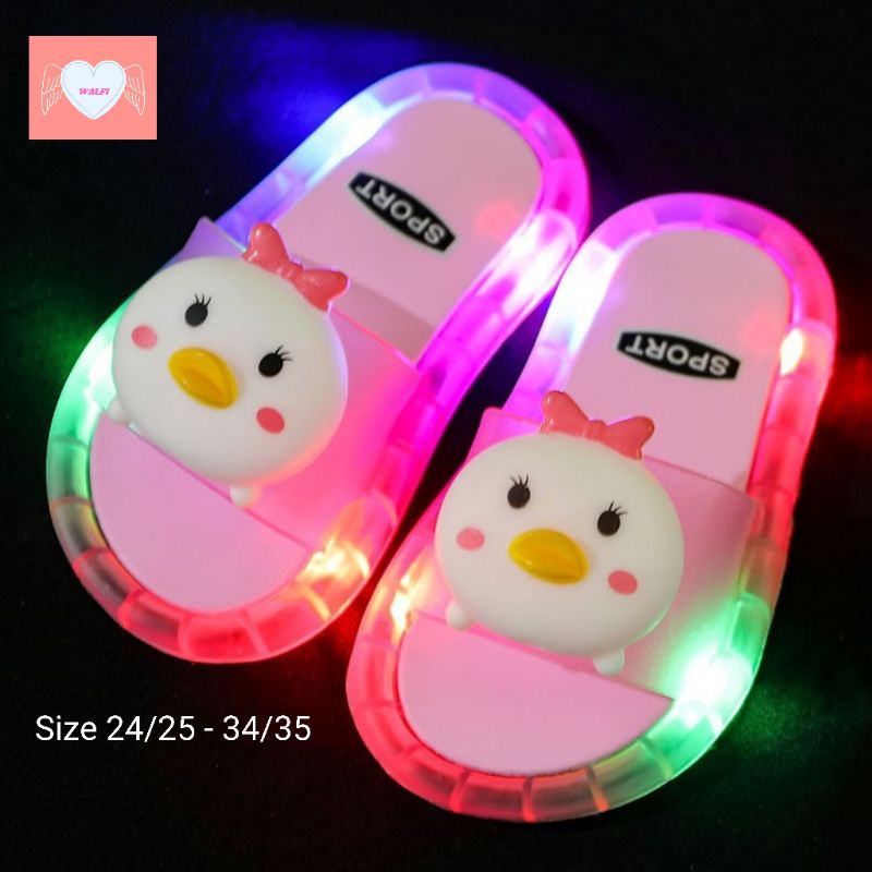 Sandal Anak Perempuan Sandal Lampu Premium