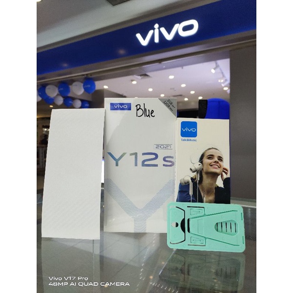 [READY STOCK] VIVO Y12S RAM 3GB BATTERY BADAK 5000mah FREE aksesoris banyak