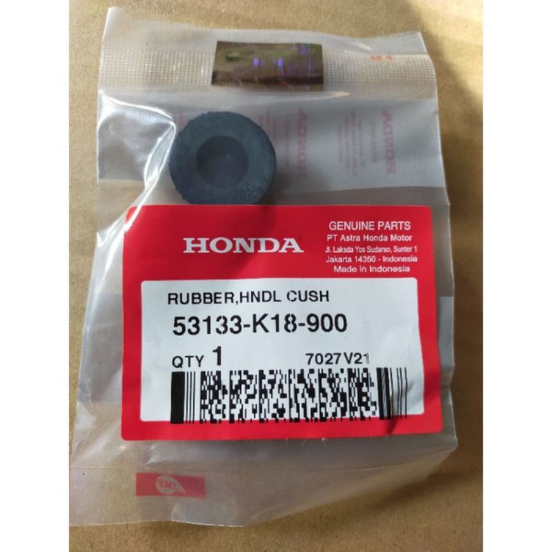 Karet dudukan stang stir rubber raiser handle CB150R Verza CRF 150 Megapro Monoshock Ori AHM