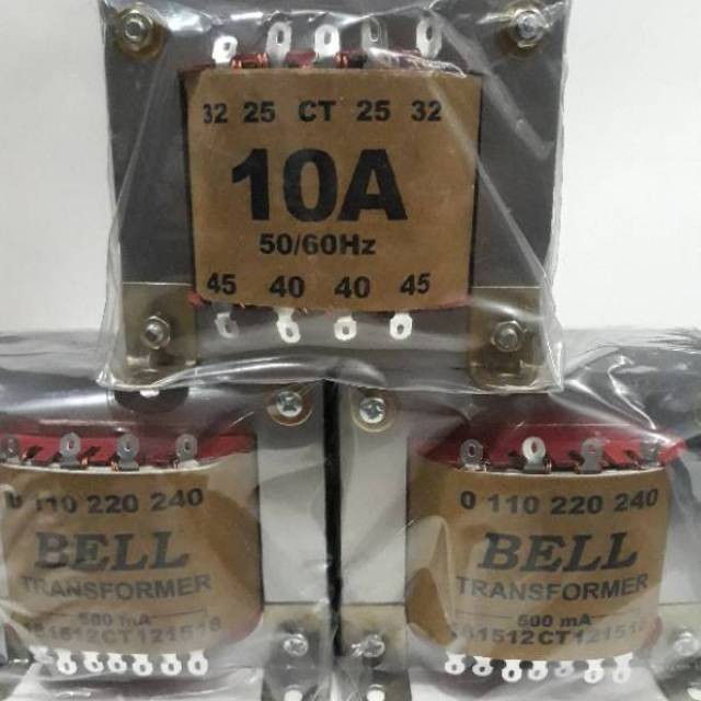 Travo BELL BESAR 10A/45CT Tembaga Murni