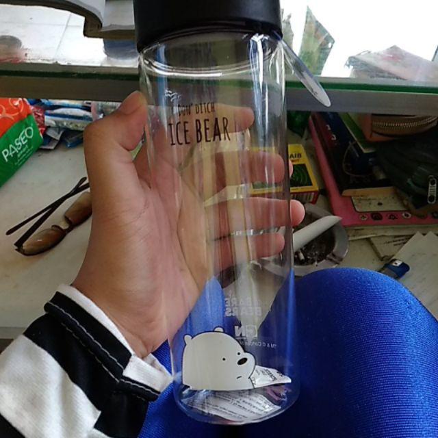 Original Miniso - Botol Minum We Bare Bears Water Bottle