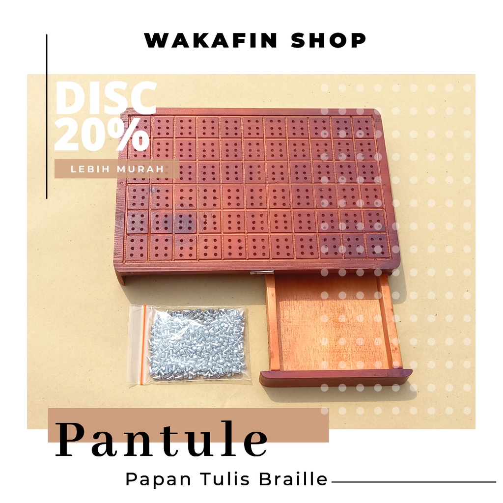 

DISKON!!! PANTULE | PAPAN TULIS UNTUK TUNANETRA