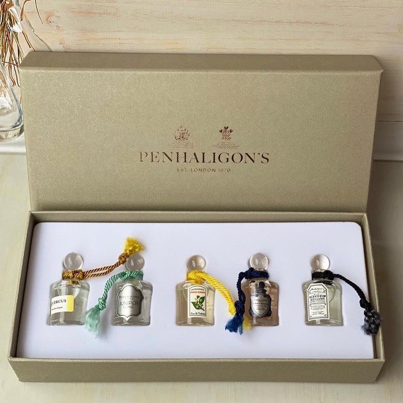 Jual PARFUM ORIGINAL 100 PARFUM PENHALIGON MINIATURE GIFT SET BOX SEAL