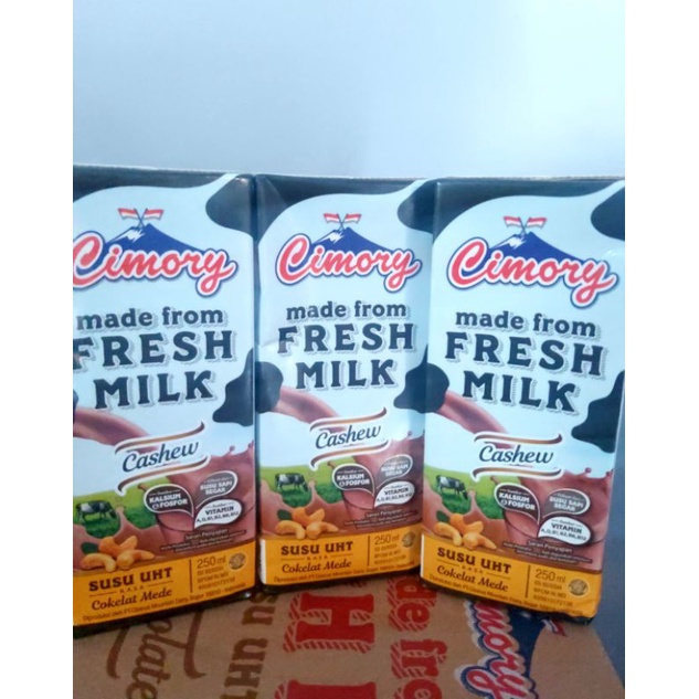 

Susu Cimory Fresh Milk Cashew 250ml