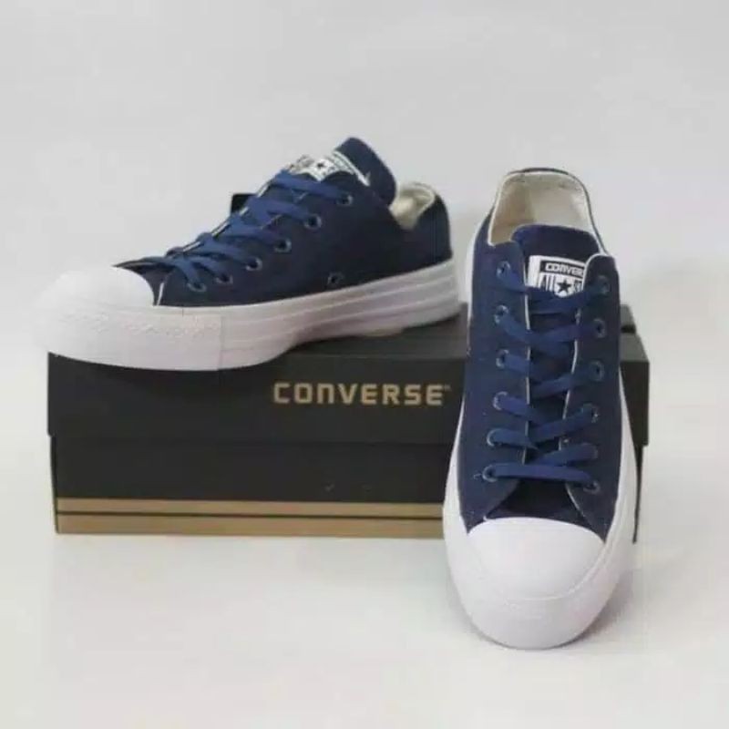 Sepatu Converse All star CT Biru Navy | Sepatu Converse Pria Wanita