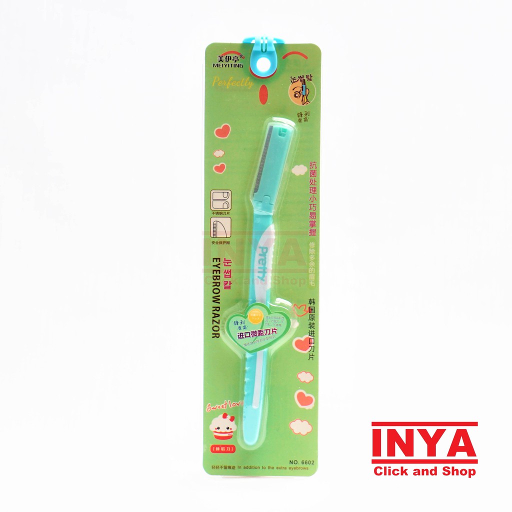 PISAU ALIS MEIYITING EYEBROW RAZOR 6602