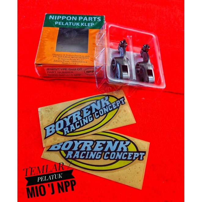 TEMLAR/ROCKER ARM KLEP MIO'J/SOUL GT(NPP)-BOYRENK RACING