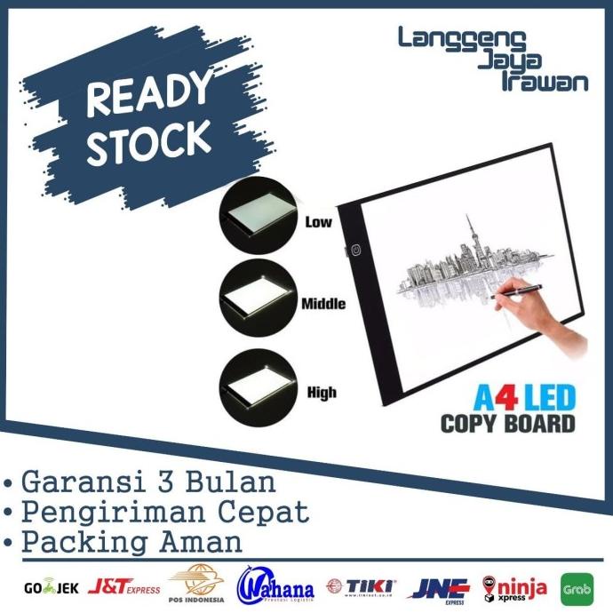 

Drawing Tracing A4 Copy Board Papan LED Light Pad Ultra Jiplak Gambar