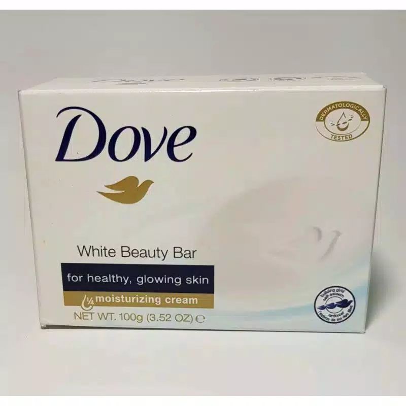 Sabun Dove Batang White Beauty Bar 100 Gr Original Bisa COD