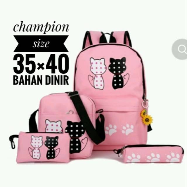 Tas Pria RDN 015 Distro Raindoz Bandung Ransel Punggung Backpack Cowok Keren Sek BRAN NB-Tp F7B6