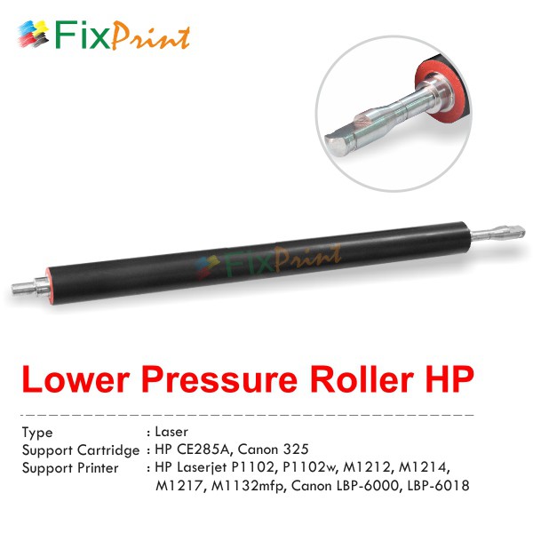 Press Roller HP P1102 P1102w M1212  Transfer Roller RM1-4023-000, Lower Pressure Murah