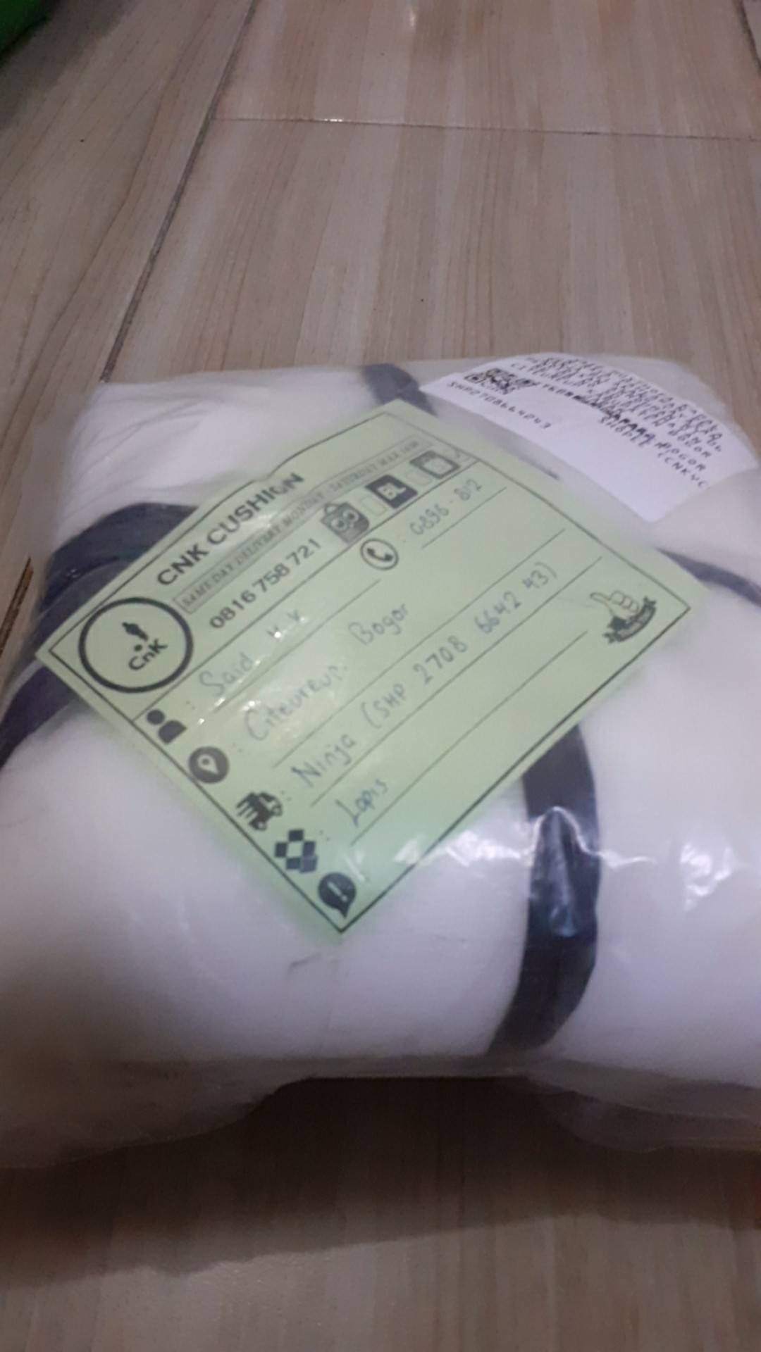 Busa Tricot / Busa Lapis Furing Putih 3mm (sofa, Jok, Interior)