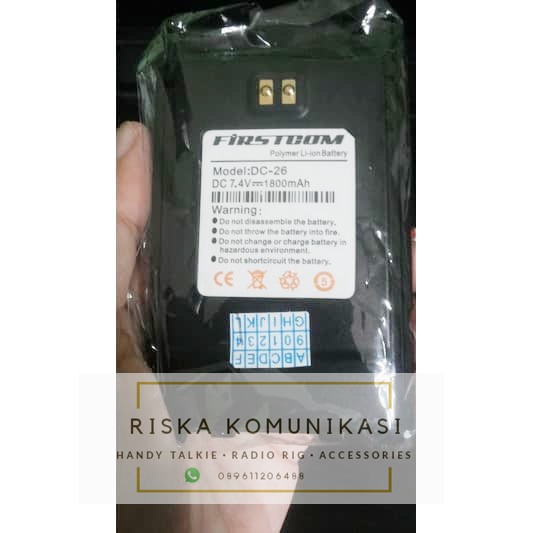 JUAL BATRE HT FIRSTCOM FC 26 ORIGINAL MURAH