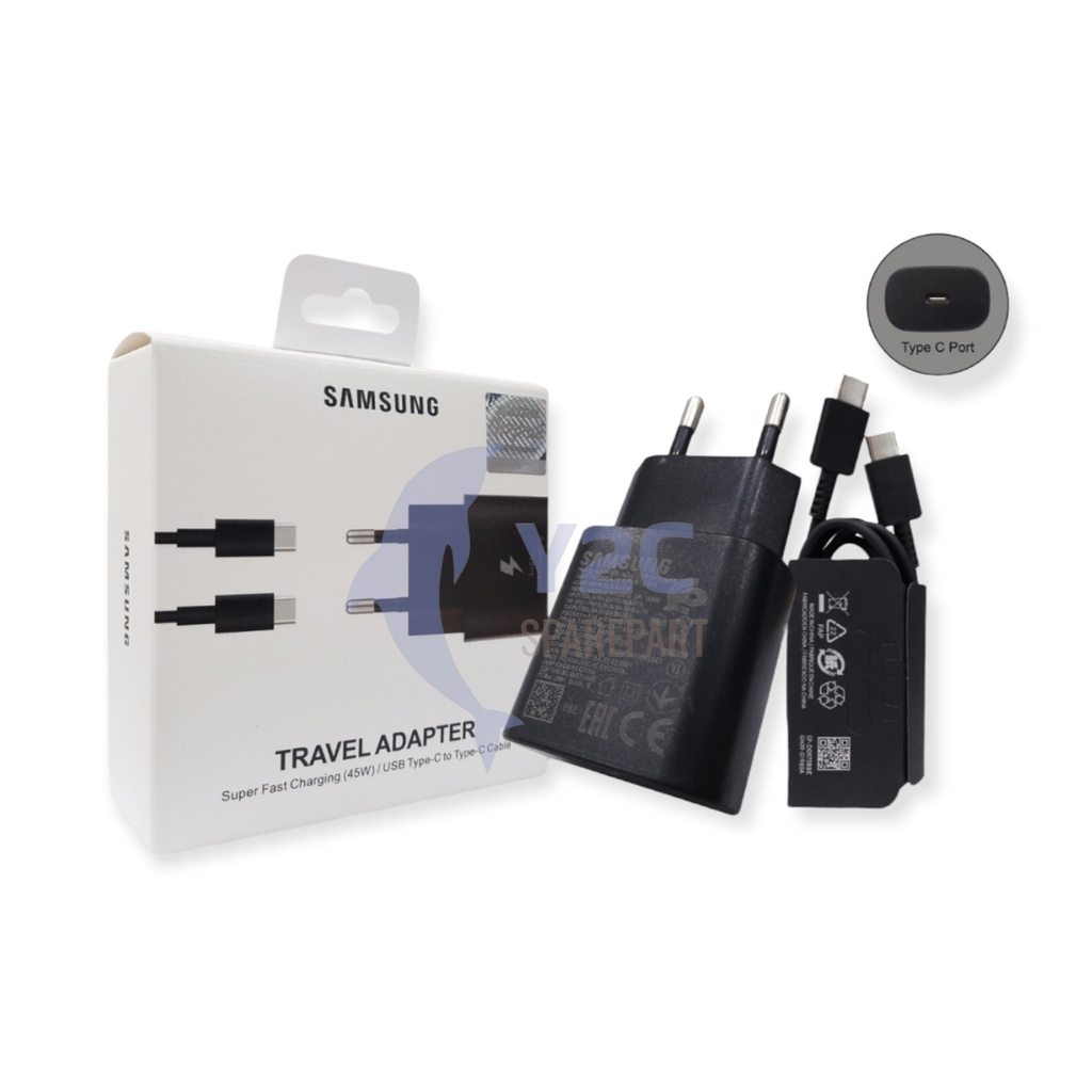 CHARGER SAMSUNG GALAXY NOTE 10 / NOTE 20 TYPE C LIGHTNING 15 WATT ORIGINAL OEM / CASAN CAS