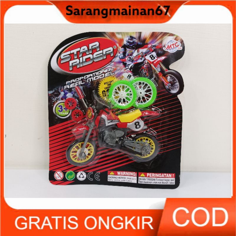 MAINAN ANAK MURAH MOTOR CROSS MINI MAINAN ANAK MOTOR MOTORAN