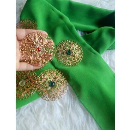 SELENDANG CHIFFON || SELENDANG SIFON BALI WARNA WARNI-Bross