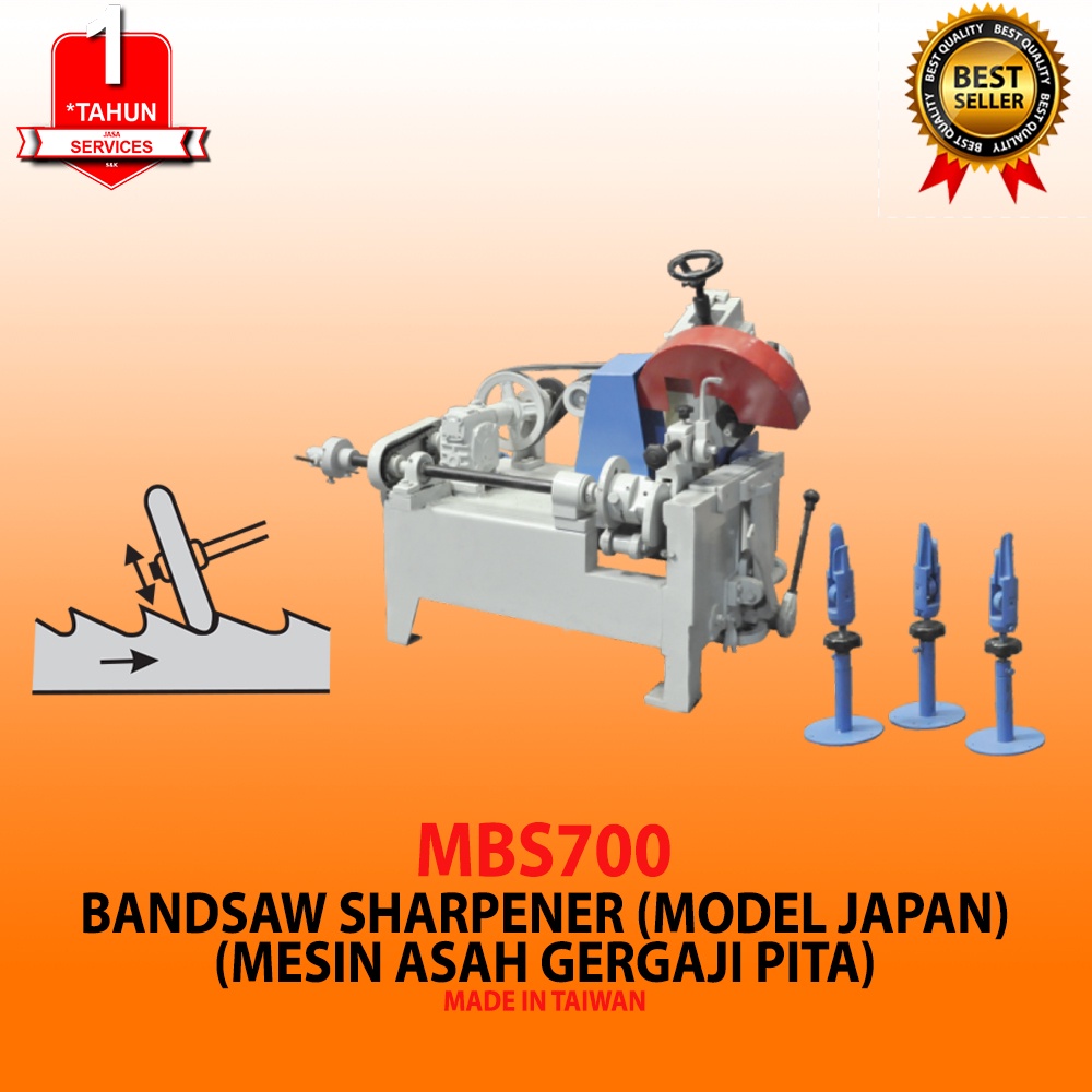 Mesin Asah Gergaji Pita BandSaw Sharpener AKS - MBS700