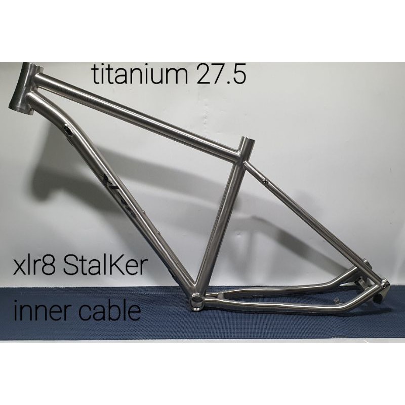 Frame Fork Titanium XLR8 STALKER 700c dan 27.5