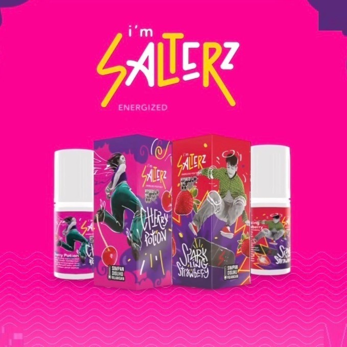 SALTERZ SALT SERIES 25MG SALTERZ SALTNIC 30ML ORI by IDJ