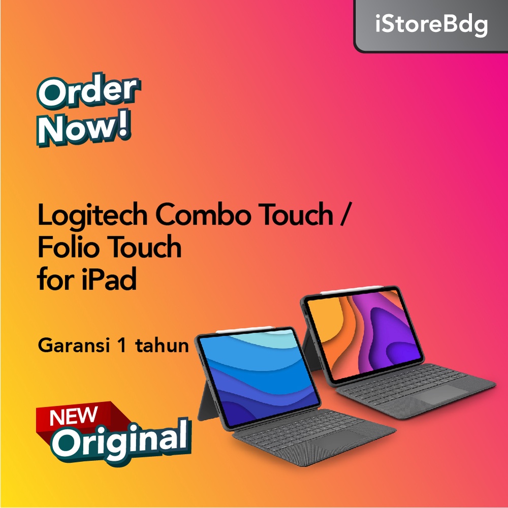 Logitech Combo / Folio Touch Keyboard Case with Trackpad for iPd