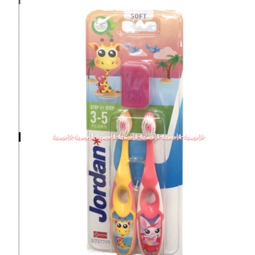 Jordan Step by Step 3-5 years Sikat Gigi Anak Bayi Balita Toothbrush Yordan Tooth Brush