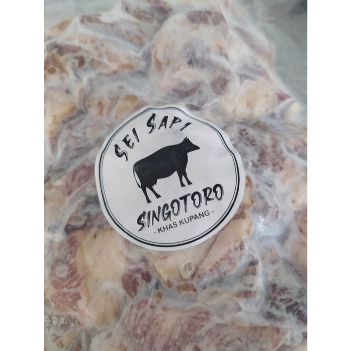 

Sei Sapi Khas Kupang, kemasan vacuum 250gr , pembuatan di Semarang