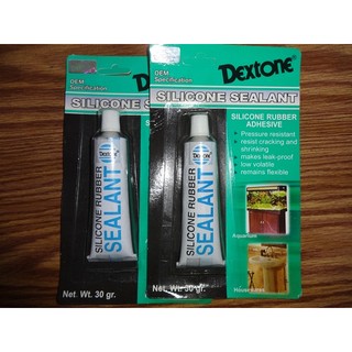 Silicone Sealant Bening 30gr Dextone  Lem  Dextone  silicon 