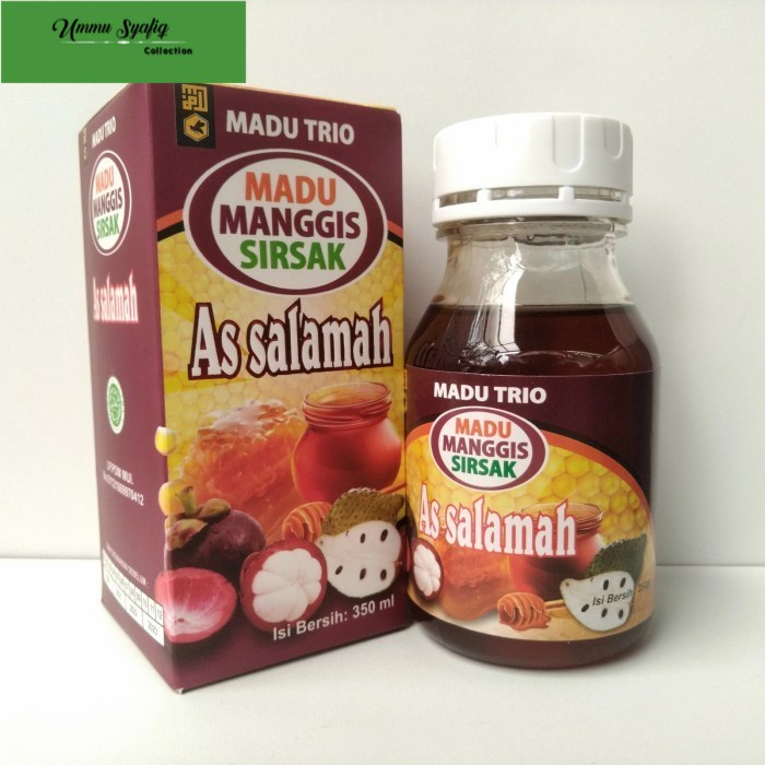 

Madu Trio As Salamah Plus Kulit Manggis + Daun Sirsak Assalamah