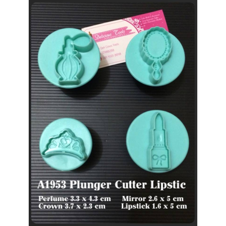 

PL022 Round Plunger cutter alat fondat cookies clay