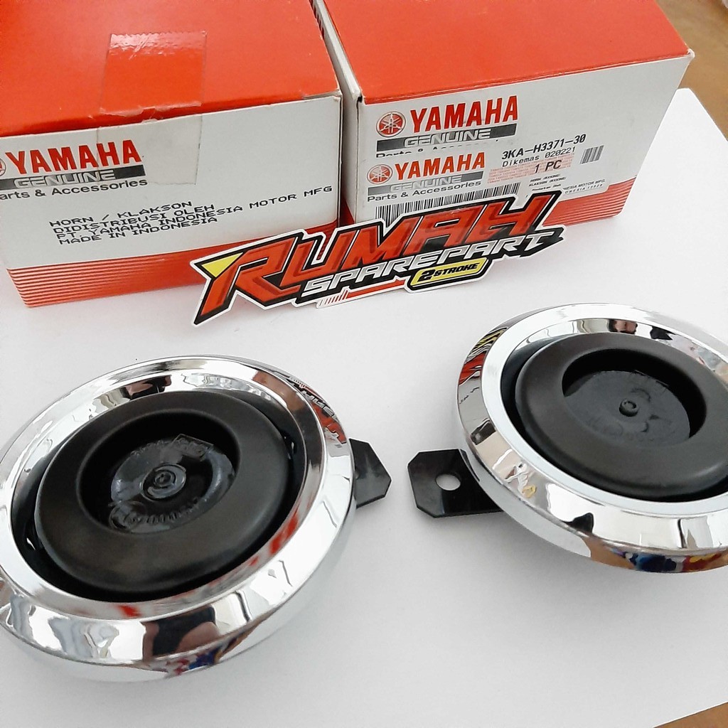 KLAKSON HORN 1 SET RX KING 2007 2008 ORIGINAL