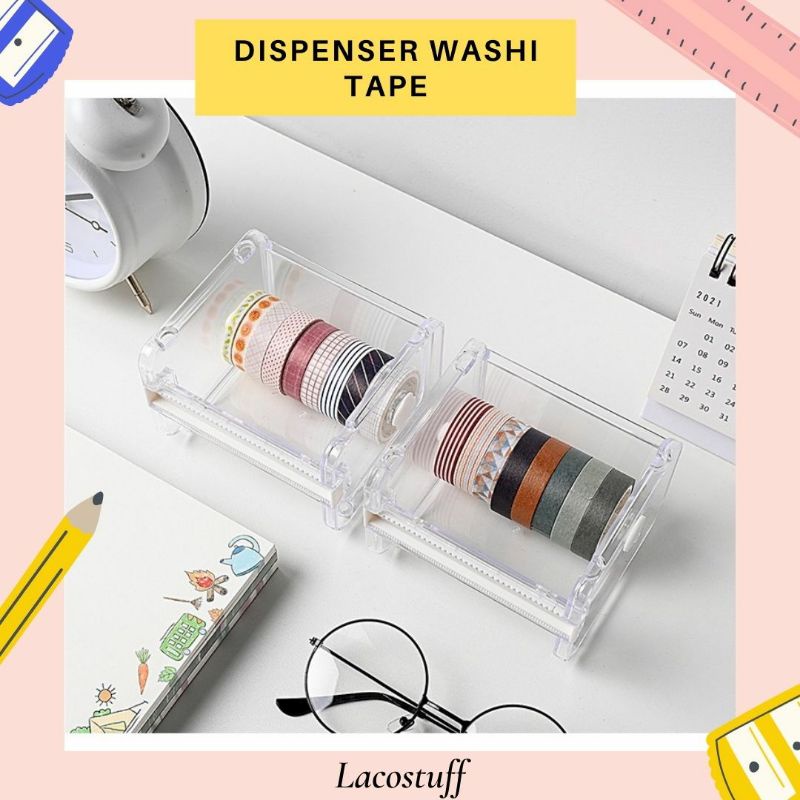 

DEFECT Dispenser Washi Tape Akrilik Transparan