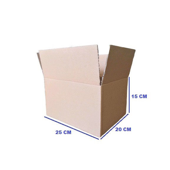 

Karton box 25*20*15 CM Carton Box Kardus Polos SINGLE WALL