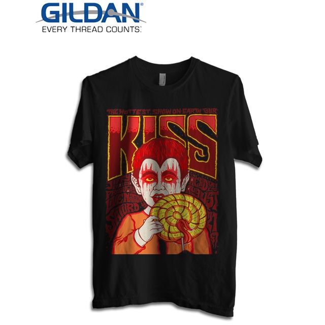 Kaos Kiss Tour NEW STATES APPAREL Tshirt