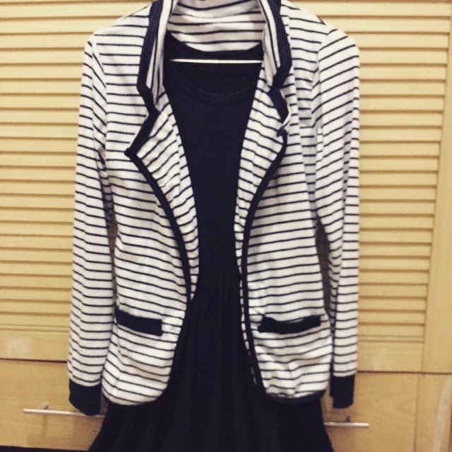 (Preloved) Set Blazer - Dress Hitam