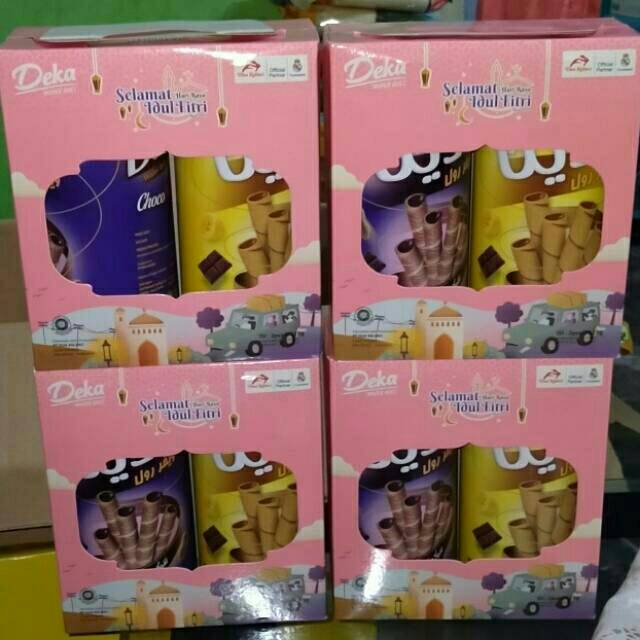 DEKA WAFER ROLL SET 125GR (2 kaleng)