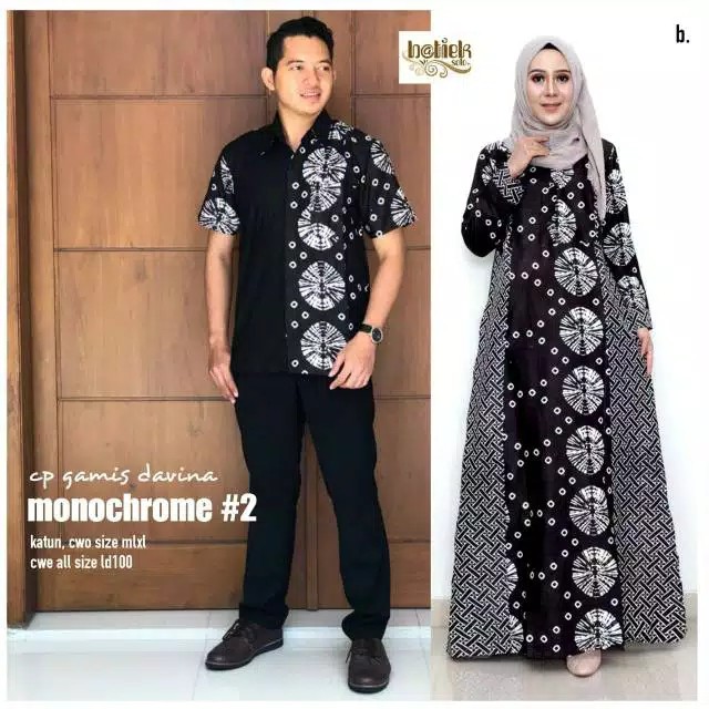 couple gamis davina monochrom #2 couple gamis sogan 2483 gamis jumputan
