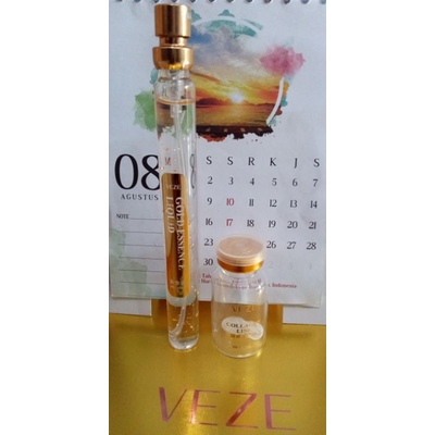 [ORIGINAL] VENZEN GOLD PROTEIN LINE PEPTIDE Tanam Benang Tanpa Jarum Serum Perawatan kecantikan gold-1btlSerum+12pcsBnang